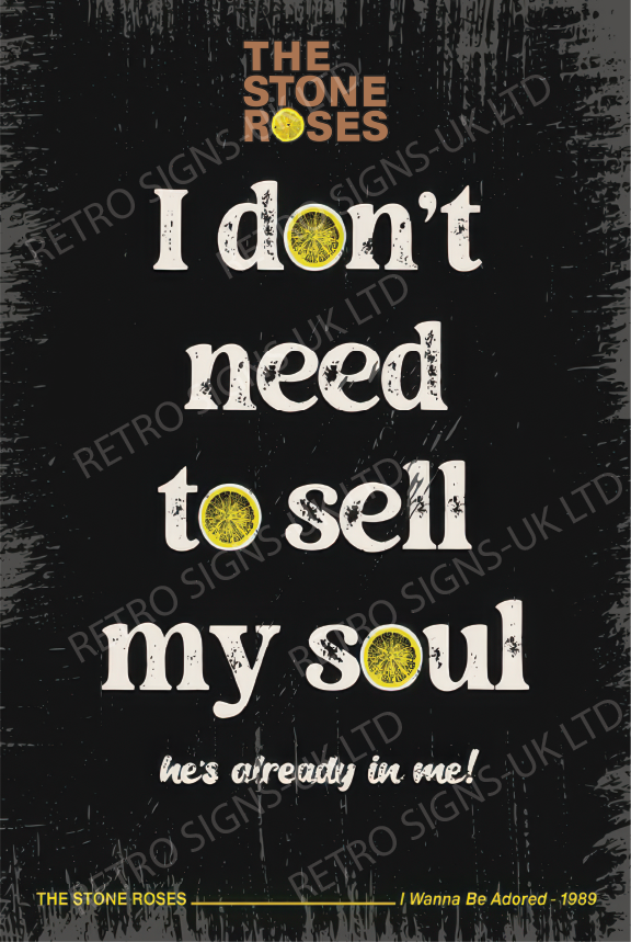 STONE ROSES SELL MY SOUL