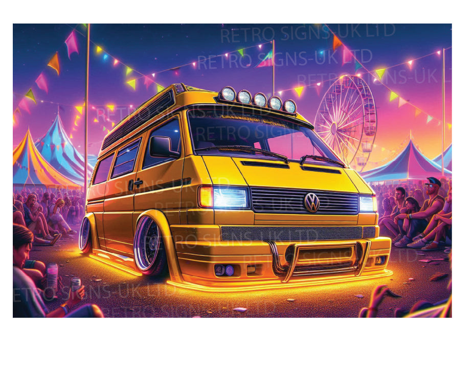 Yellow transporter festival