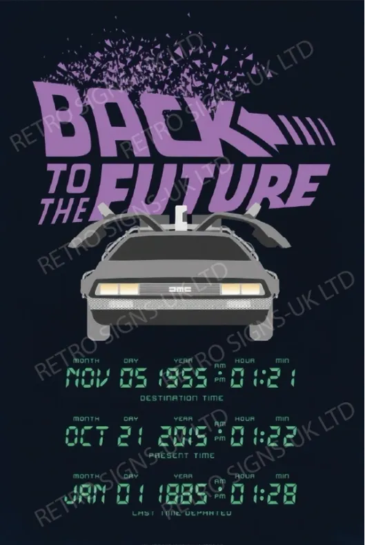 BACK TO THE FUTURE DATES