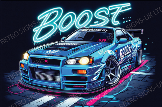 BLUE SKYLINE BOOST