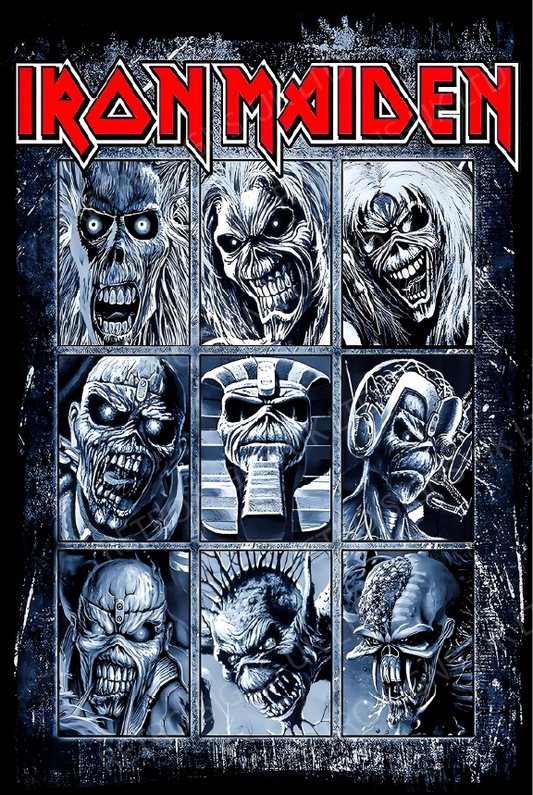 IRON MAIDEN FACES