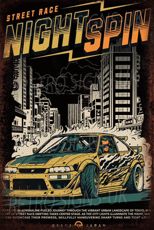 Night spin