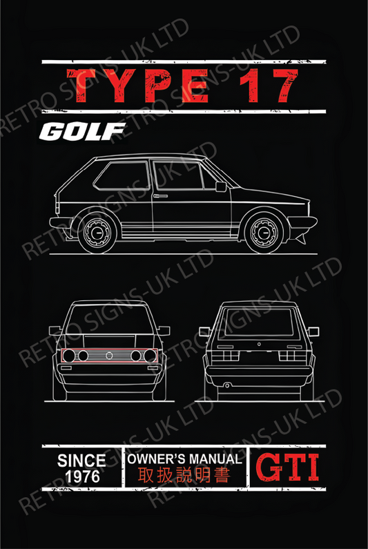 GOLF GTI BLUEPRINT