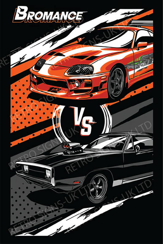 BROMANCE SUPRA VS DODGE