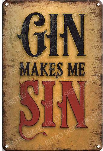 Gin makes Me Sin