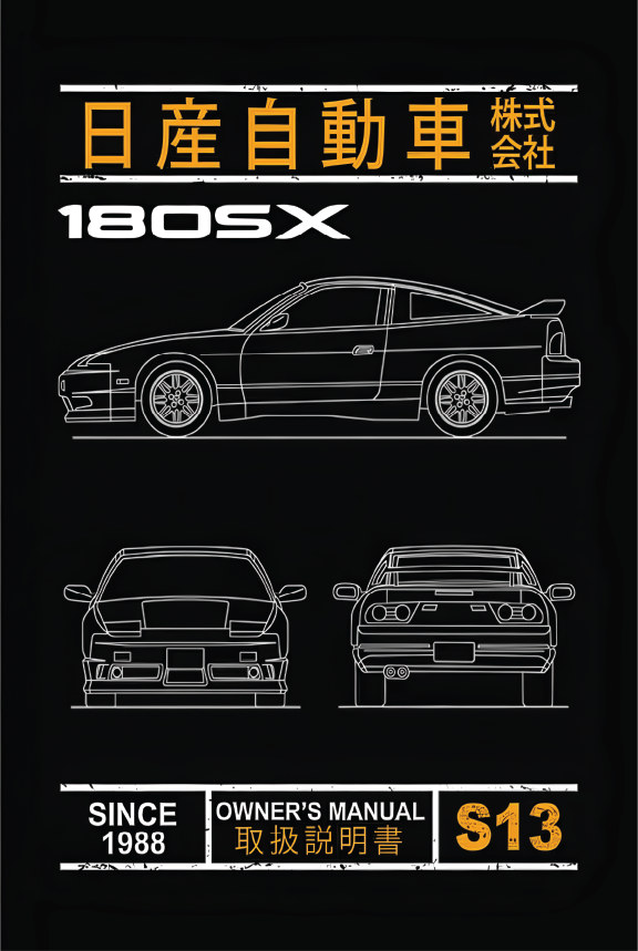 180 SX BLUEPRINT