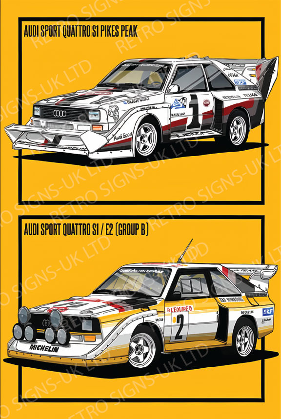 AUDI QUATRO MODELS