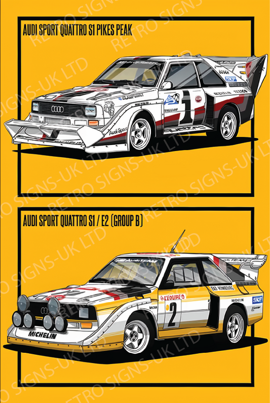 AUDI QUATRO MODELS