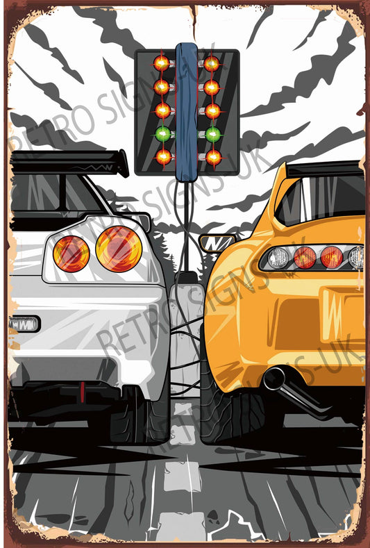 Nissan drag race