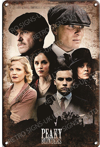 Peaky Blinders collage 20x30cm