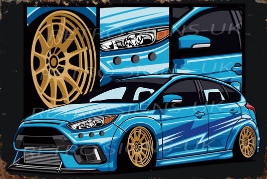 Focus RS blue