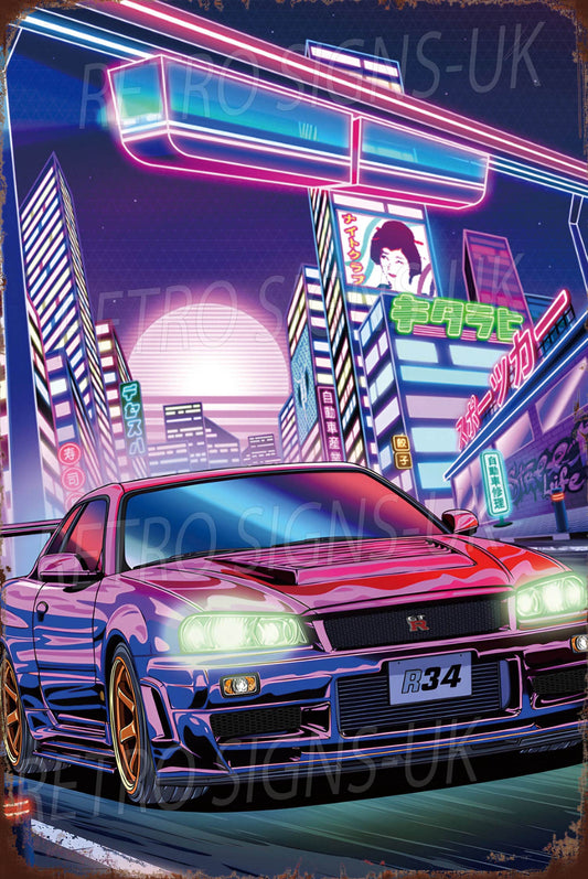 R34 neon