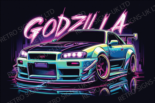 GODZILLA NEON
