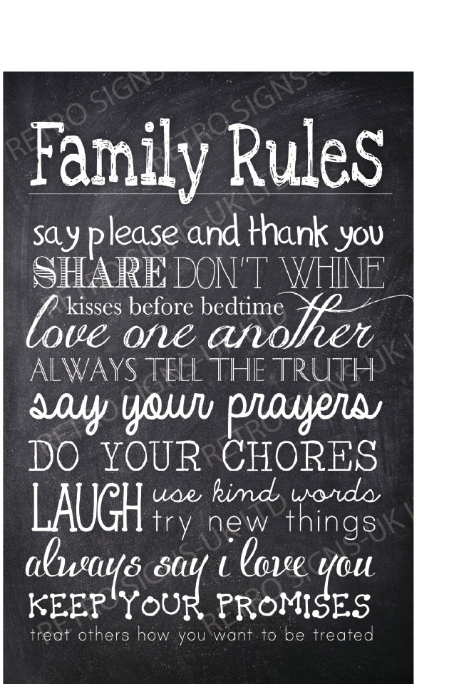 Family rules