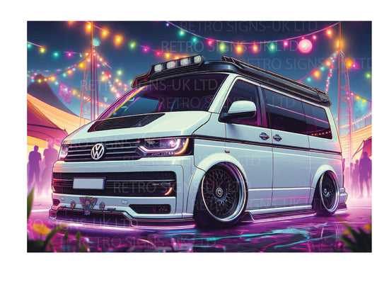 White transporter festival