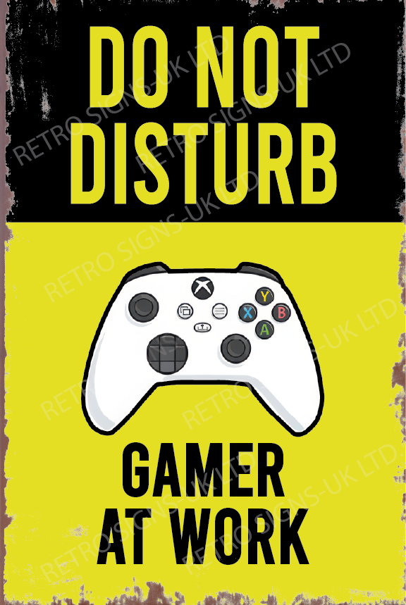 DO NOT DISTURB GAMER XBOX