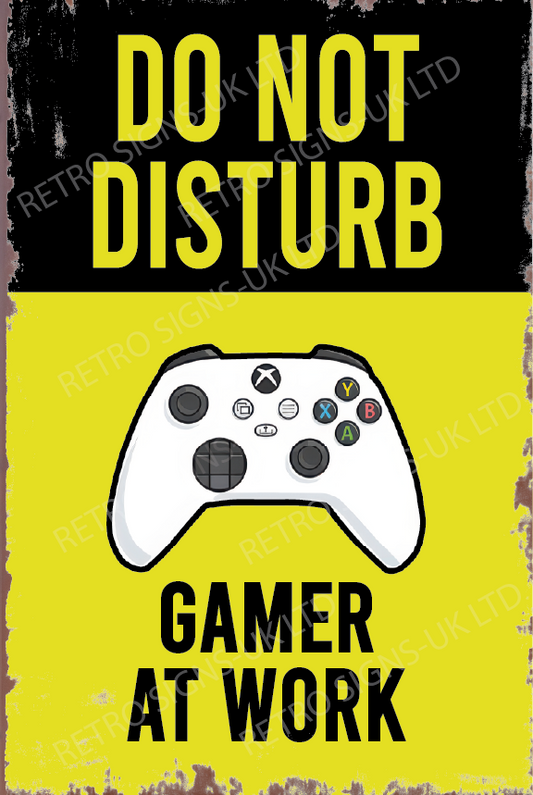DO NOT DISTURB GAMER XBOX