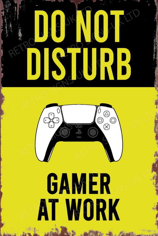 DO NOT DISTURB GAMER PS5