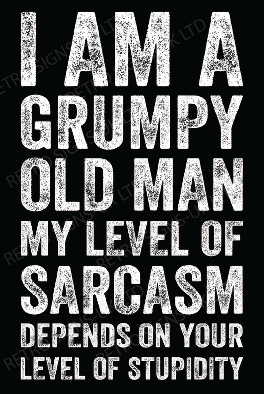 GRUMPY OLD MAN
