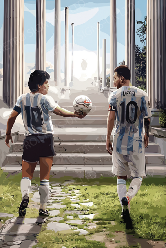 MARADONNA & MESSI