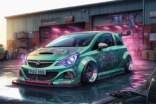 Green Corsa