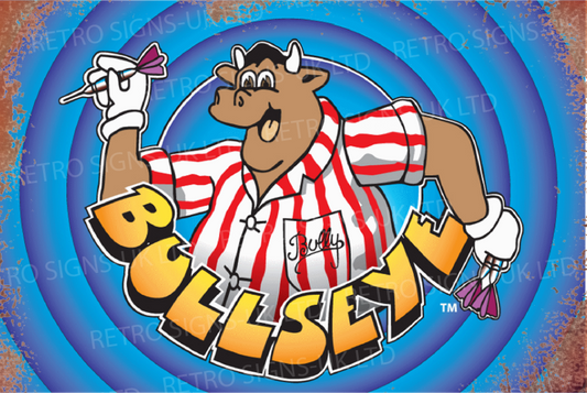 Bullseye Blue Rusty