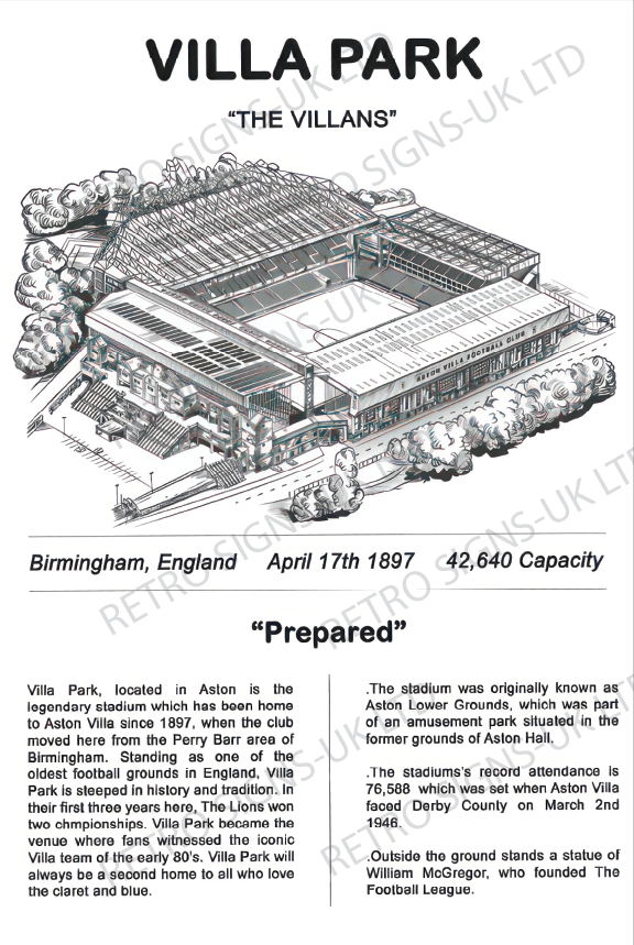 VILLA PARK DRAWING